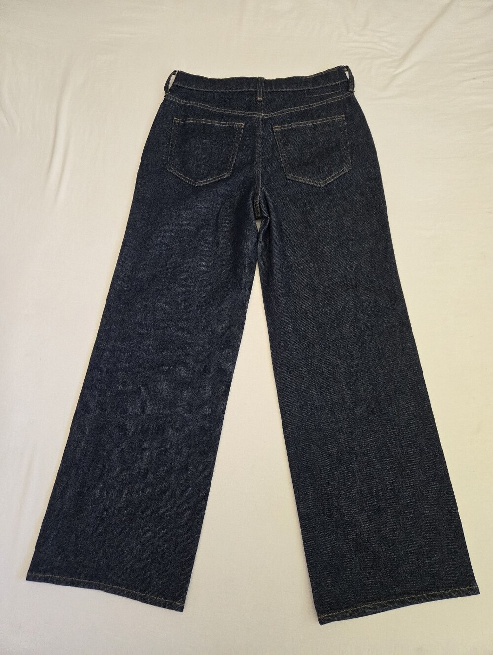 J. Crew Nwt 96 '96 Slim Wide Leg Jeans Dark Blue Wash Size 26 Style# CC580 - Picture 4 of 12